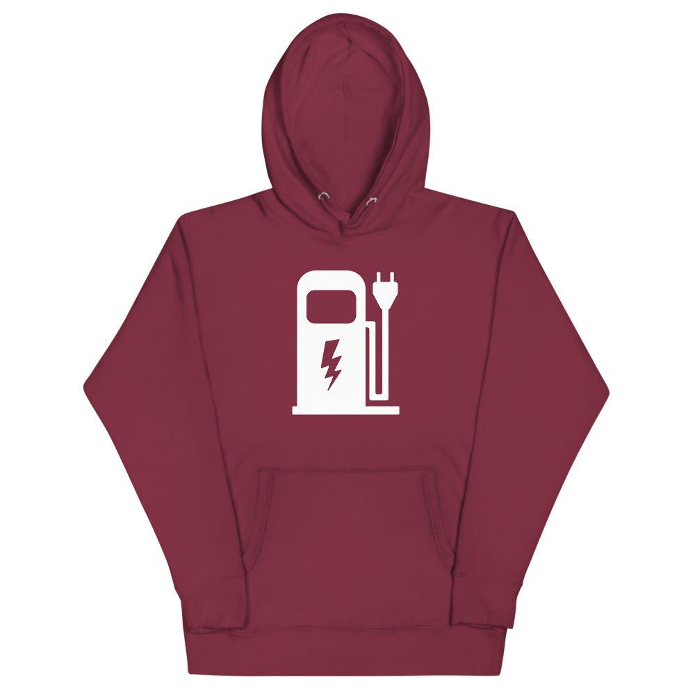 Electric Vehicle Charging Station Hoodie Mobility EVo